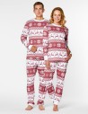Мужская и женская пижамы с оленями - фото3