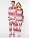 Мужская и женская пижамы с оленями - фото4