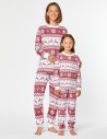 Пижамы с оленями для мамы и дочки - фото4