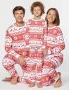 Пижамы с оленями для папы, мамы и ребёнка - фото3