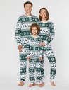 Пижамы с оленями для папы, мамы и ребёнка - фото2