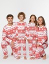 Пижамы с оленями для папы, мамы и двух детей - фото4