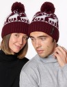 Мужская и женская шапки с оленями - фото3