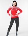 Женский свитер с оленями Классика - фото4