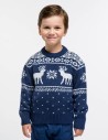 Детский свитер с оленями - фото2