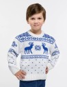 Детский свитер с оленями - фото2