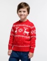 Детский свитер с оленями - фото2