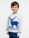 Детский свитер с оленем - фото1