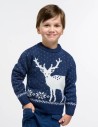 Детский свитер с оленем - фото2