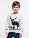 Детский свитер с оленем - фото2
