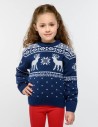 Детский свитер с оленями - фото2