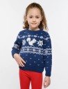 Детский свитер с белкой - фото1