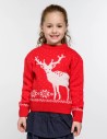 Детский свитер с оленем - фото1