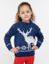 Детский свитер с оленем - фото2