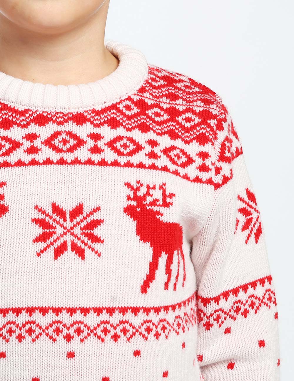 Детский свитер с оленями - фото5