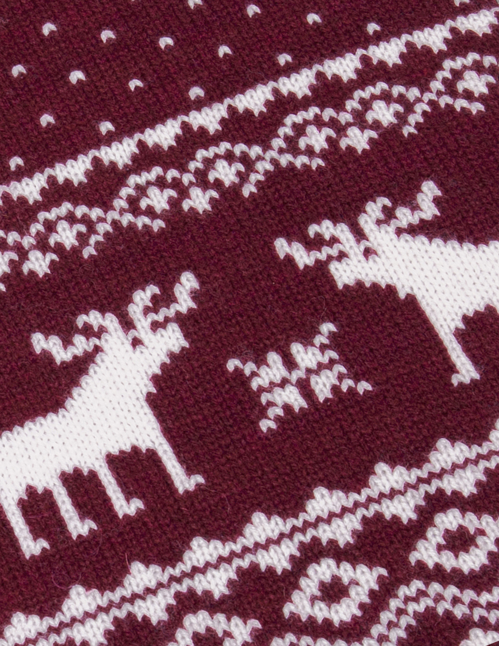 Детский шарф с оленями - фото5