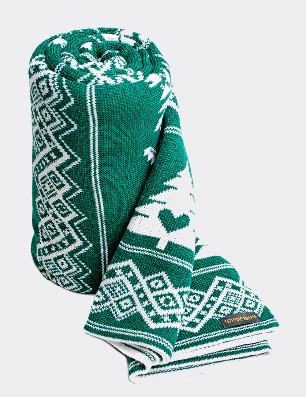 Плед с оленями - фото5