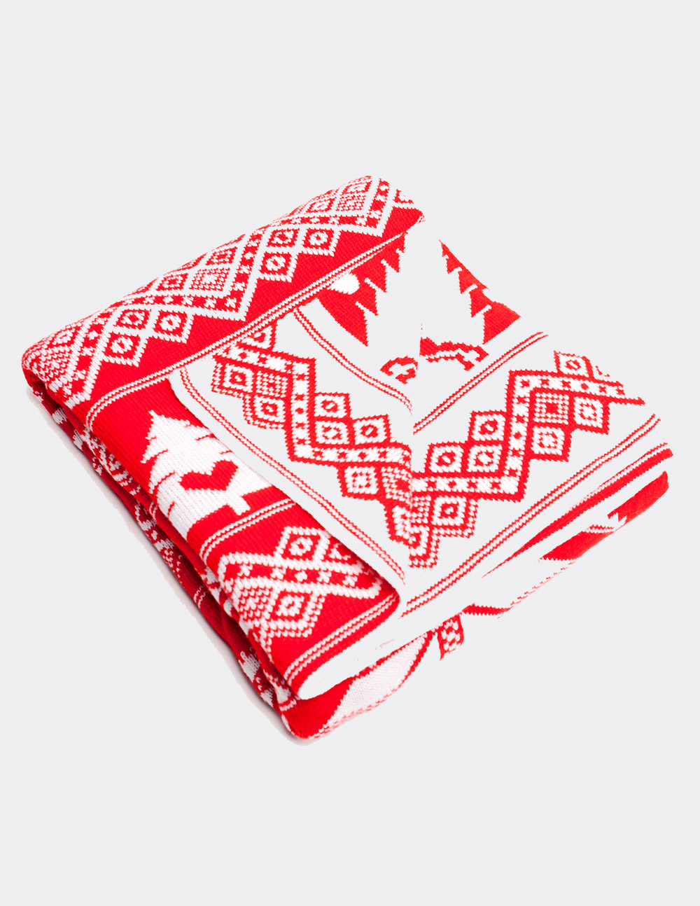 Плед с оленями - фото4