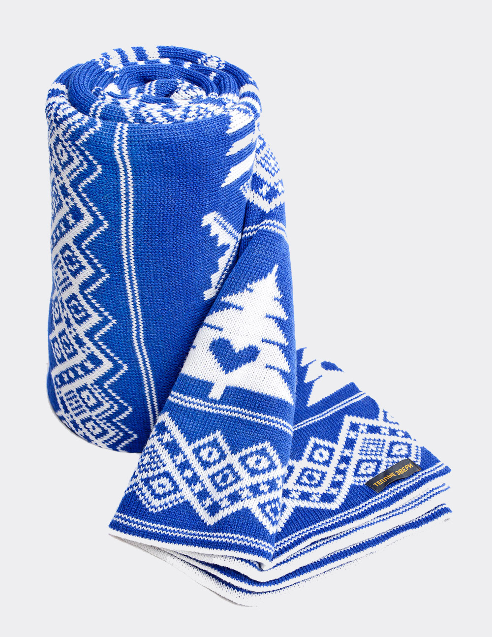 Плед с оленями - фото5