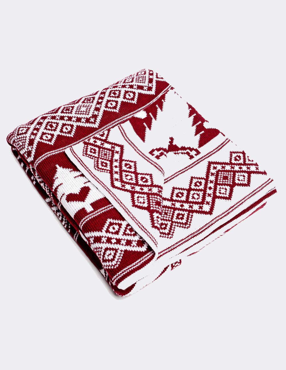 Плед с оленями - фото4