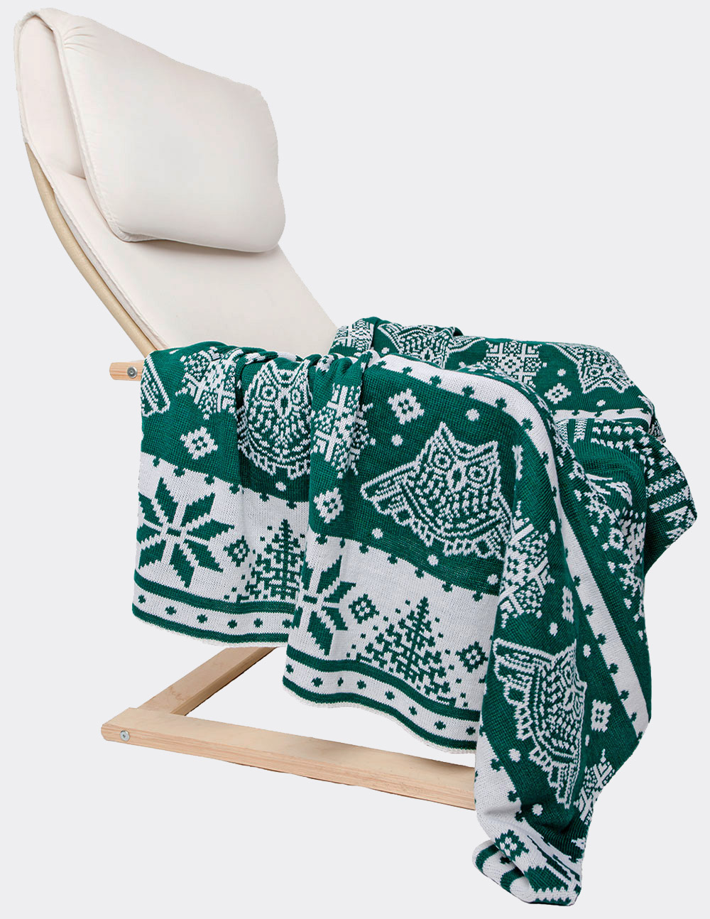 Плед с совами - фото2