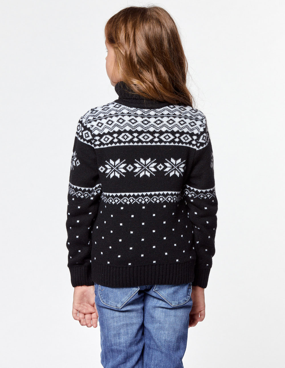 Детский свитер с оленями - фото3