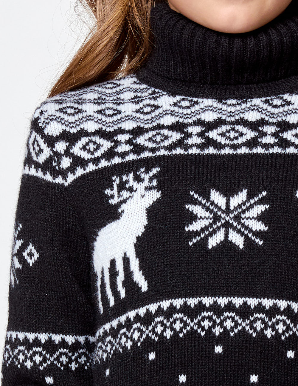 Детский свитер с оленями - фото5