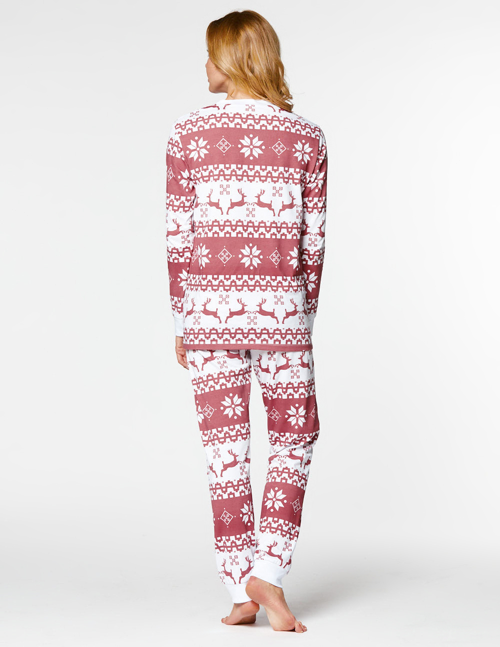 Женская пижама с оленями - фото4