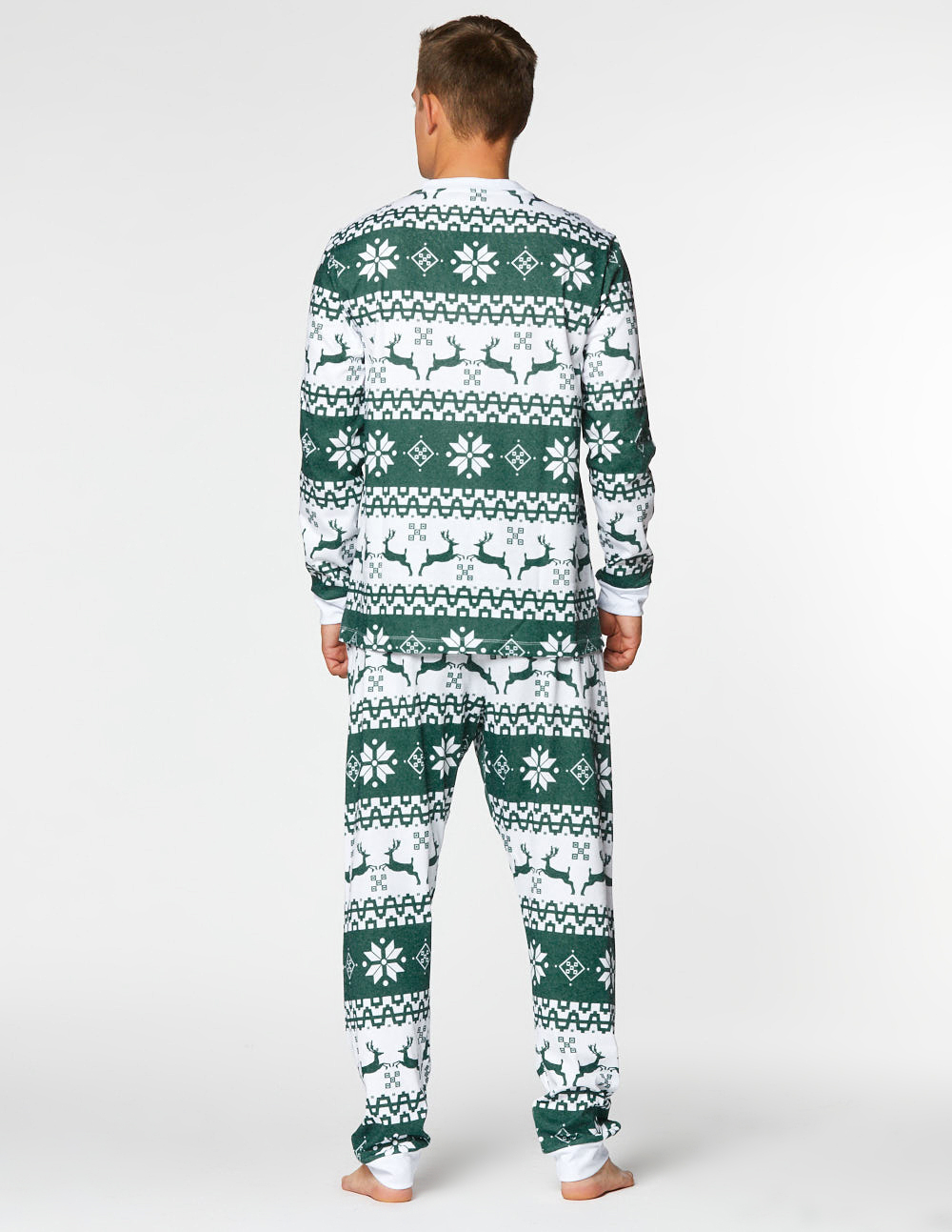 Мужская пижама с оленями - фото4