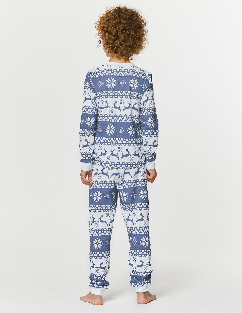 Пижама с оленями для мальчика - фото4